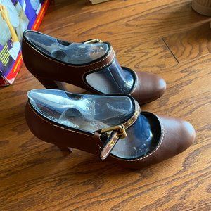 Rockport High Heels, Leather, Women US 7.5